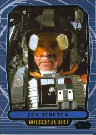 Star Wars Galactic Files (Base Set) card 147 Zev Senesca Snowspeeder Pilot: Rogue 2
