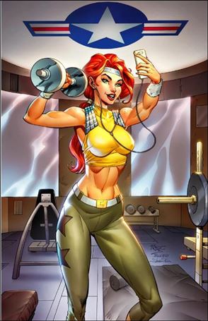 G.I. Joe: A Real American Hero issue 277-E John Royle KRS Comics Scarlett Cover