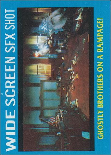Ghostbusters II (Base Set) card 28 Ghostly Brothers on a Rampage!