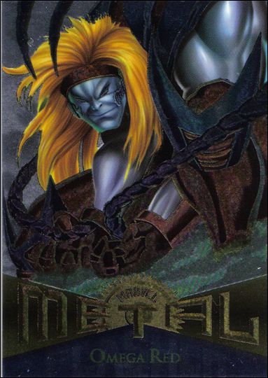 Marvel Metal (Parallel Flasher Set) card 101 Omega Red