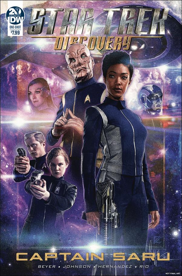 Star Trek: Discovery: Captain Saru issue One-Shot Paul Shipper Cover