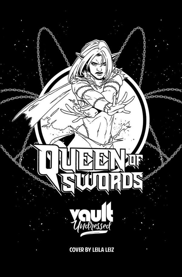 Queen of Swords issue 2-C Leila Leiz Polybagged Explicit Cover