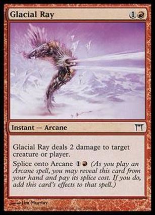 Magic the Gathering: Champions of Kamigawa (Base Set) card 168 Glacial Ray