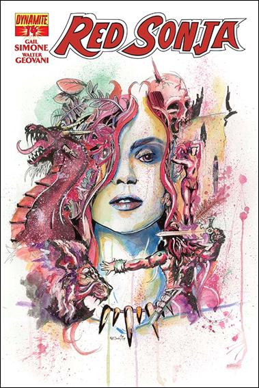 Red Sonja (2013) issue 14-D Matt Brooks Contest Winner Cover