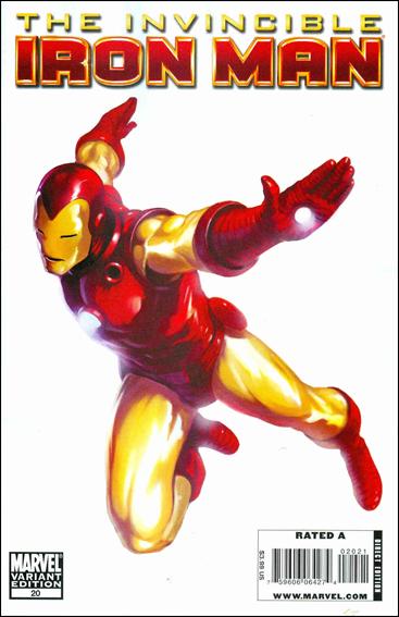 Invincible Iron Man (2008) issue 20-C Marko Djurdjevic "70th Anniversary" Cover