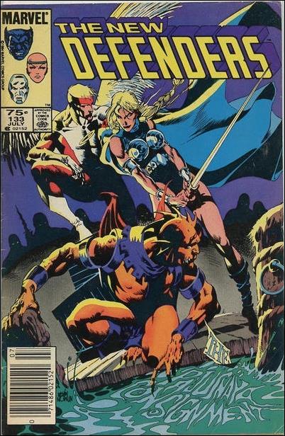 Defenders (1972) issue 133-B Canadian Price Cover