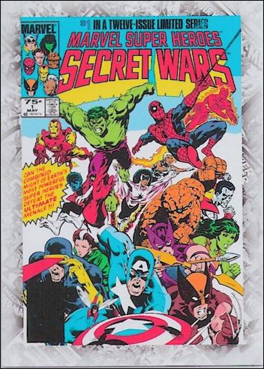 Marvel Beginnings: Series 2 (Breakthrough Issues Comic Cover Subset) card B-57 Marvel Super Heroes Secret Wars #1