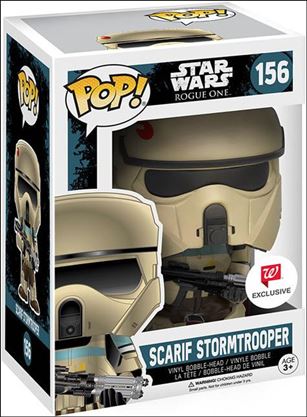 POP! Star Wars figure 156 Scarif Stormtrooper (Squad Leader) Walgreens