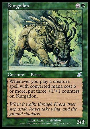 Magic the Gathering: Scourge (Base Set) card 124 Kurgadon