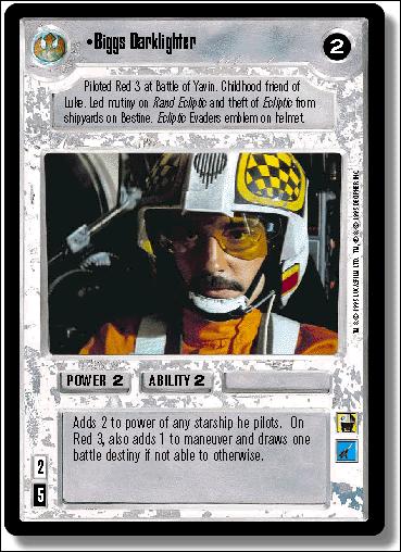 Star Wars: Premiere Limited (Base Set) card 182 Biggs Darklighter