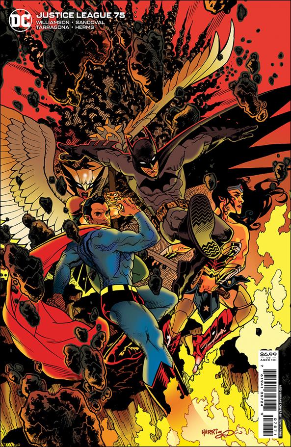 Justice League (2018) issue 75-G Tony Harris 1:50 Cardstock Cover