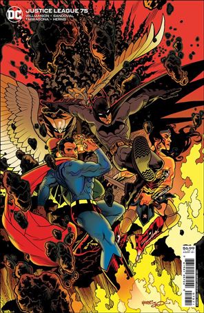 Justice League (2018) issue 75-G Tony Harris 1:50 Cardstock Cover