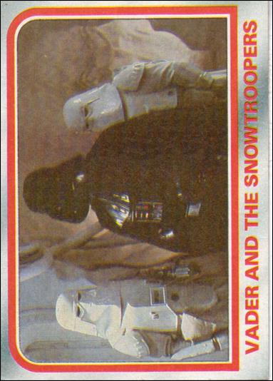 Star Wars: The Empire Strikes Back: Series 1 (Base Set) card 50 Vader and the Snowtroopers