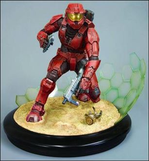 Halo 3 ARTFX  item 2-B Field of Battle (Red Spartan)