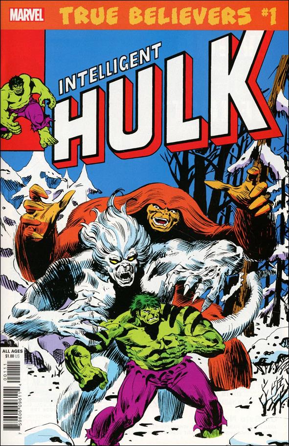 Incredible Hulk (1968) issue 272-B True Believers Edition