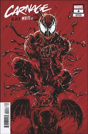 Carnage: Black, White & Blood issue 4-C Stephen Mooney 1:25 Cover