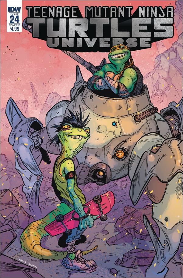 Teenage Mutant Ninja Turtles Universe issue 24-B Pablo Tunica Cover