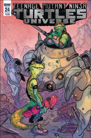 Teenage Mutant Ninja Turtles Universe issue 24-B Pablo Tunica Cover