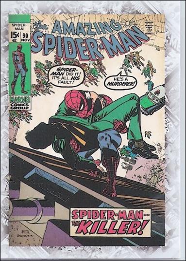 Marvel Beginnings: Series 1 (Breakthrough Issues Comic Cover Subset) card B-28 The Amazing Spider-Man Vol. 1 #90