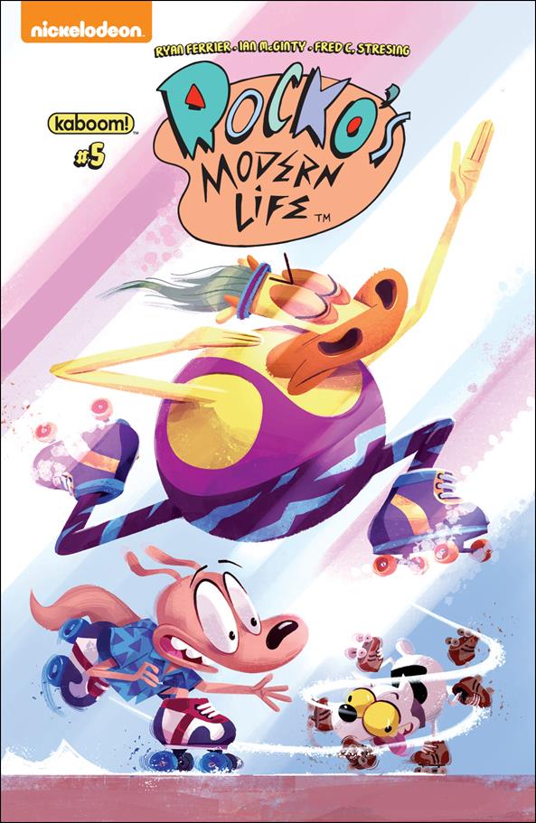 Rocko's Modern Life (2017) issue 5 Jorge Monlongo Cover