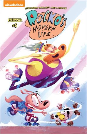Rocko's Modern Life (2017) issue 5 Jorge Monlongo Cover