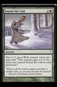 Magic the Gathering: Coldsnap (Base Set) card 123 Sound the Call