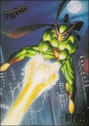 Fleer Ultra Spider-Man (Base Set) card 4 Beetle