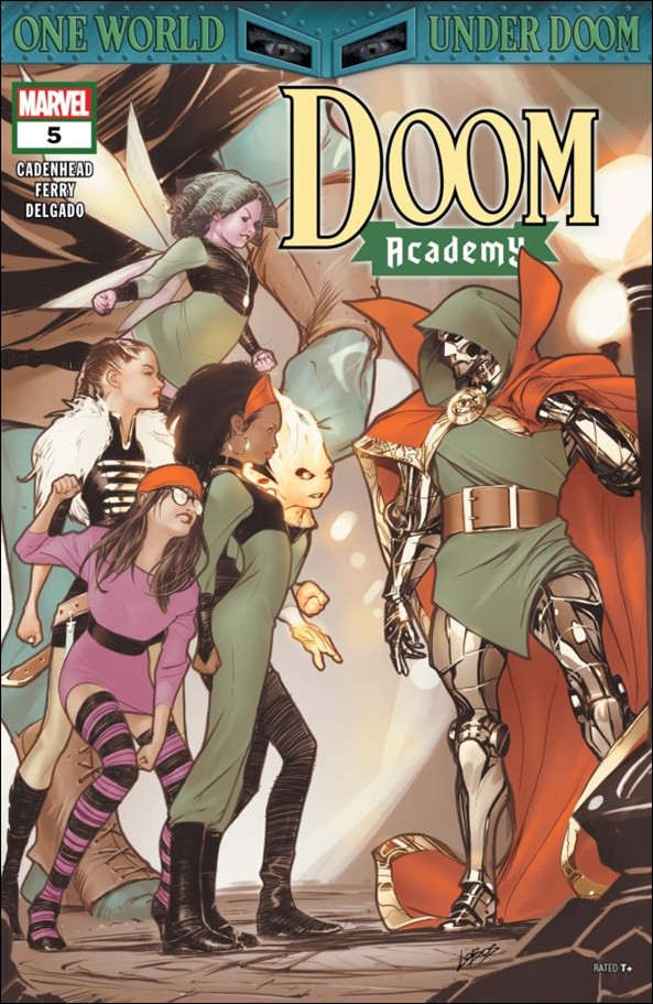 Doom Academy issue 5 Pablo Villalobos Cover
