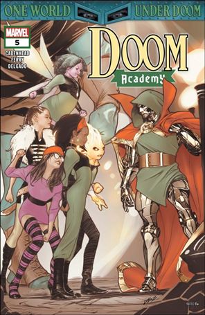 Doom Academy issue 5 Pablo Villalobos Cover