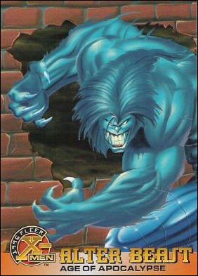 1996 Fleer X-Men Wal-Mart (Base Set) card 39 Alter Beast