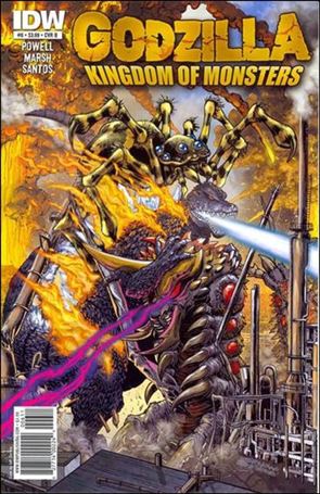 Godzilla: Kingdom of Monsters issue 6-B Jeff Zornow Cover
