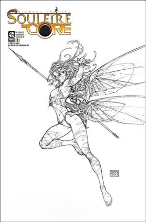Soulfire: The Core issue 2-C Michael Turner Sketch Cover