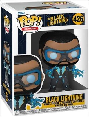 POP! Heroes figure 426 Black Lightning 