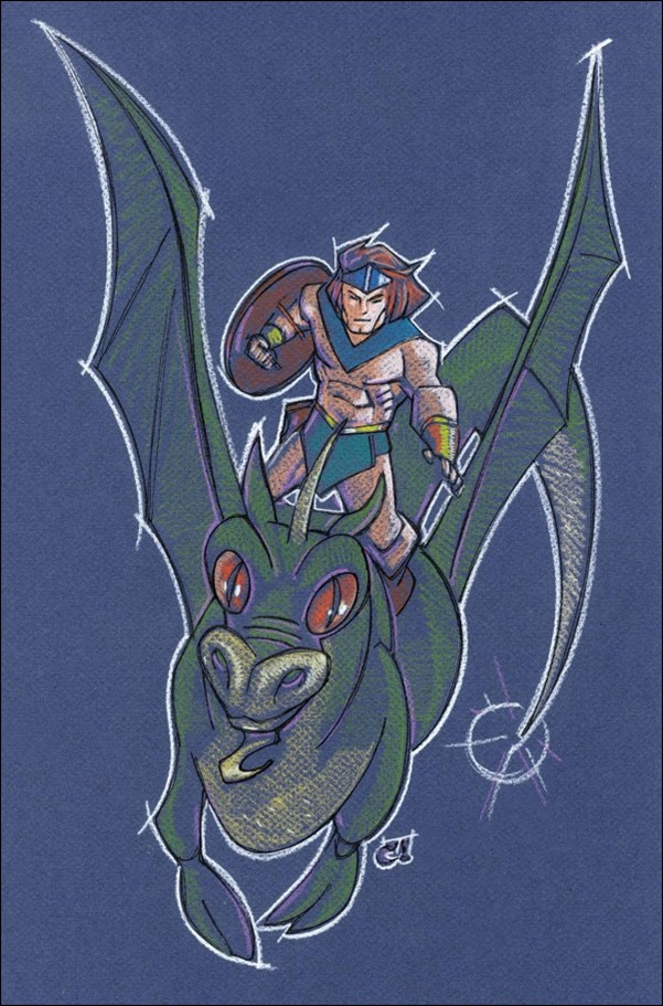 Herculoids (2025) issue 2-P Craig Rousseau Pastel Art Virgin 1:15 Cover