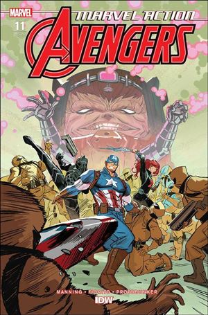 Marvel Action: Avengers (2019) issue 11-B Nil Vendrell 1:10 Cover