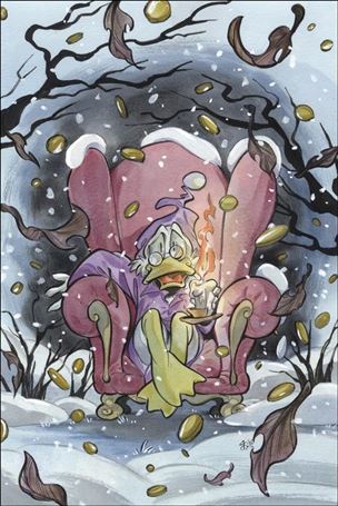 Uncle Scrooge and the Infinity Dime issue 1-O Peach Momoko Virgin 1:25 Cover (Second Printing)