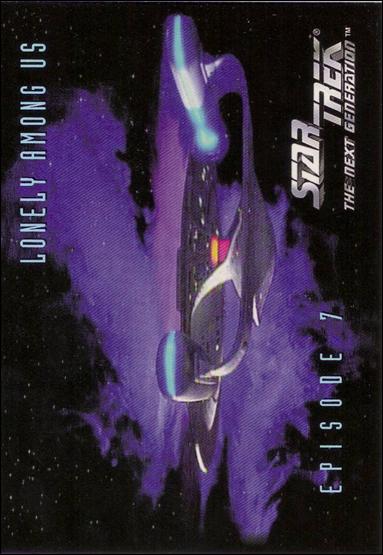 Star Trek: The Next Generation - The Episode Collection Season One (Base Set) card 30 Lonely Among Us, Episode 7C