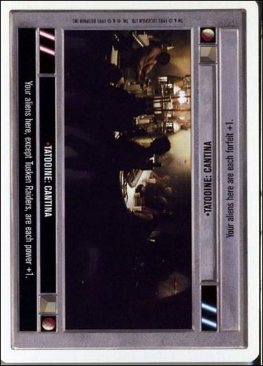 Star Wars: Premiere Unlimited (Base Set) card 124 Tatooine: Cantina
