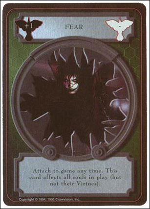 Crow (Foil Subset) card nn5 Fear