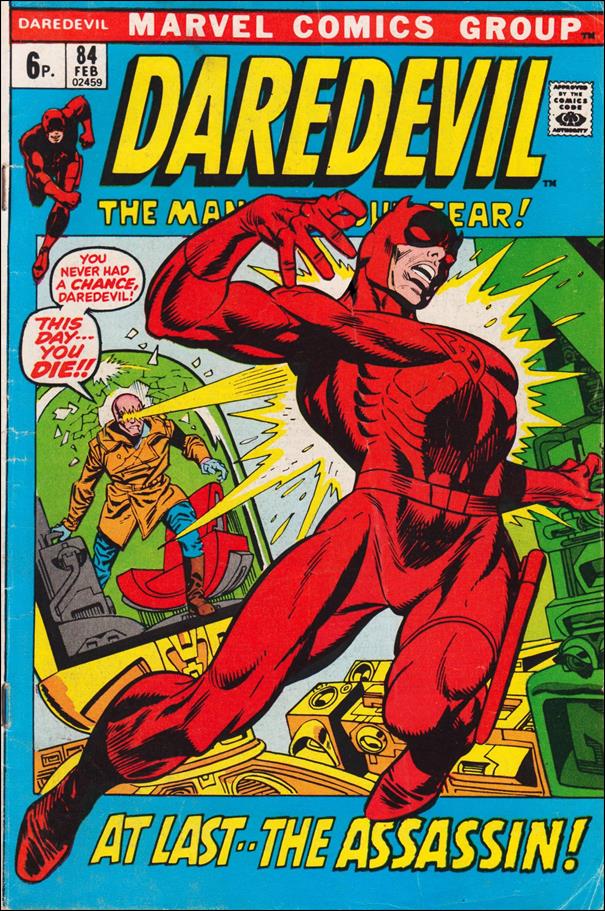 Daredevil (1964) issue 84-B UK Price Cover