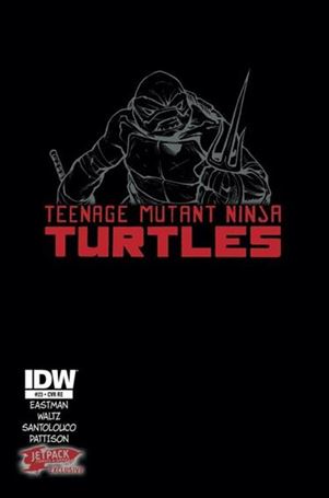 Teenage Mutant Ninja Turtles (2011) issue 23-E Jetpack Comics Cover 1/250