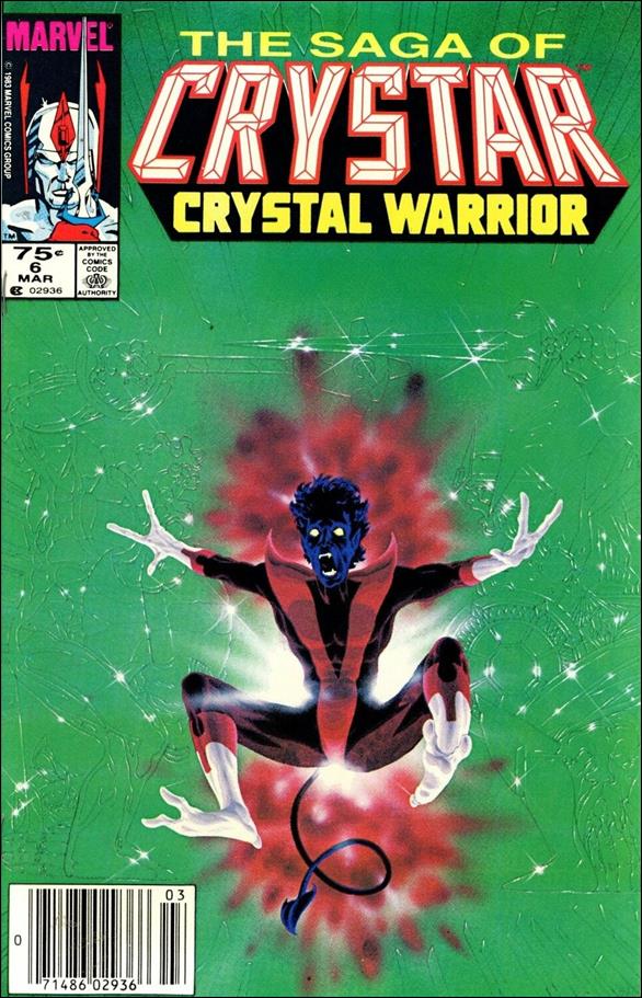 Saga of Crystar Crystal Warrior issue 6-C Canadian Price Cover