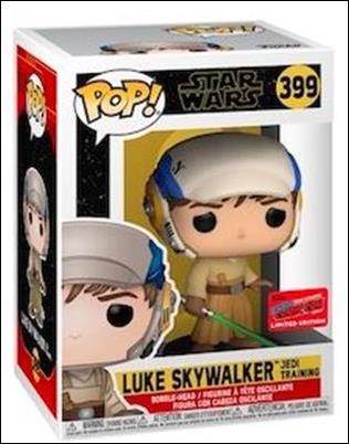 POP! Star Wars figure 399 Luke Skywalker Jedi Training (2020 NYCC)