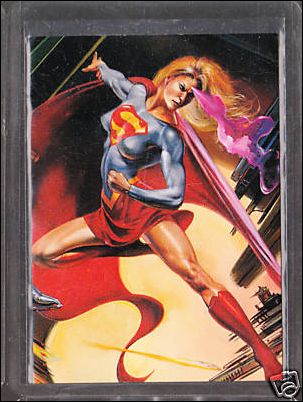 DC Versus Marvel / Marvel Versus DC (Impact Subset) card 11 Supergirl