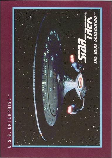 Star Trek 25th Anniversary: Series 1 (Base Set) card 90 U.S.S. Enterprise