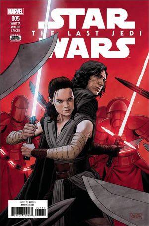 Star Wars: The Last Jedi Adaptation issue 5 Paolo Rivera Cover