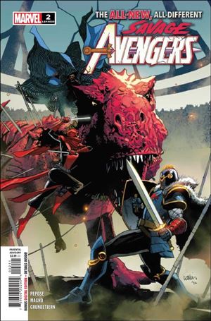 Savage Avengers (2022) issue 2 Leinil Francis Yu Cover