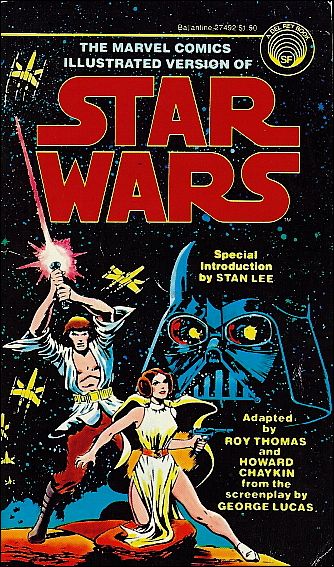 Marvel Comics Illustrated Version of Star Wars issue 1 Paperback Sized