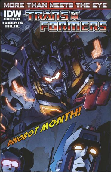 Transformers: More Than Meets the Eye (2012) issue 8 Alex Milne Cover
