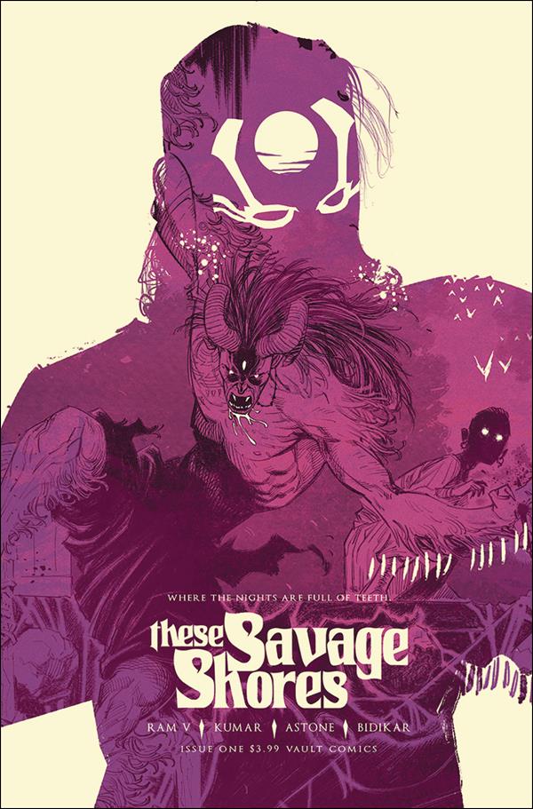 These Savage Shores issue 1-E Fourth Printing Cover